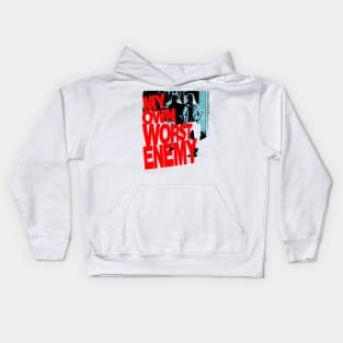 My Own Worst Enemy Kids Hoodie